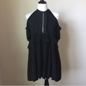 *Moving Sale* RP 4 LF Cold Shoulder Black Dress, sz S Small